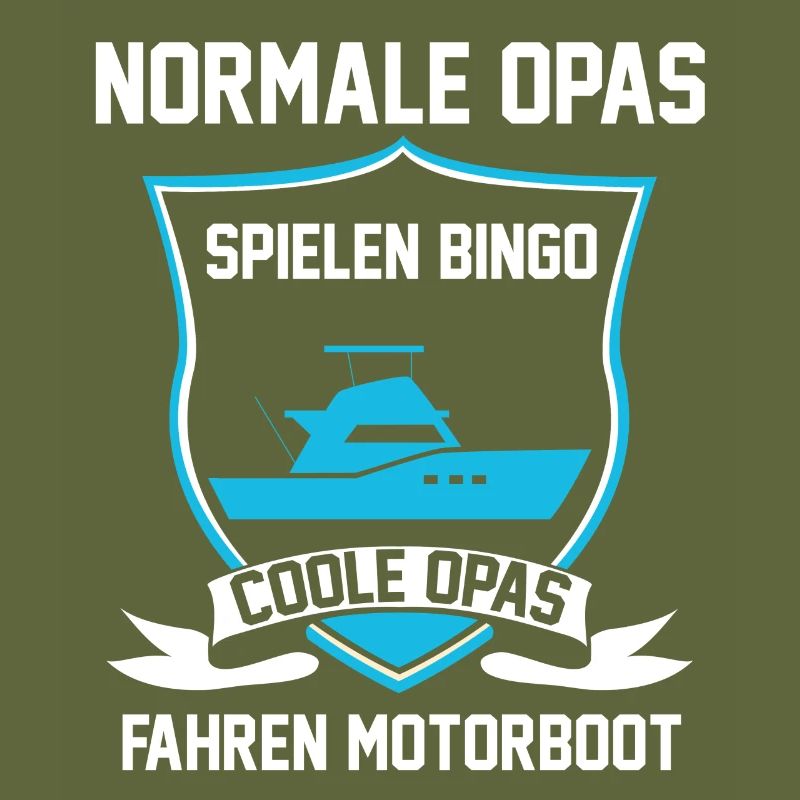 Motorboot Opa Boot Boote Geschenk
