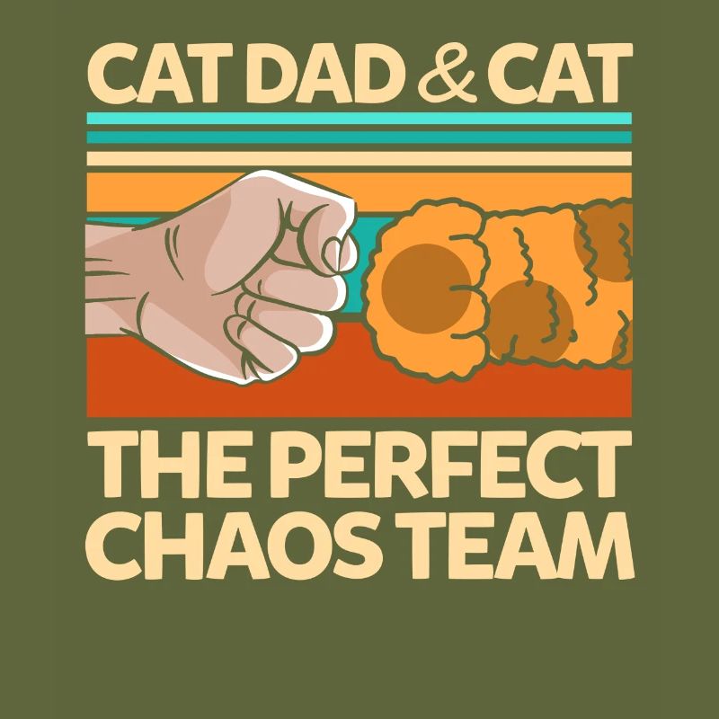 Cadeau de propriétaire de chat chat papa chats