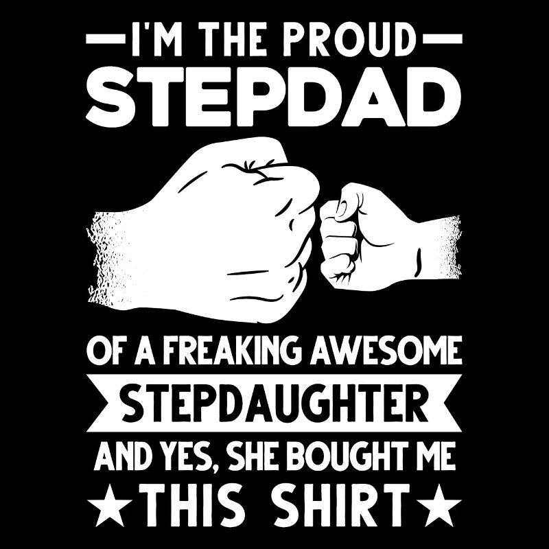 Stepfather Stepdaughter Family Stepdad Gift