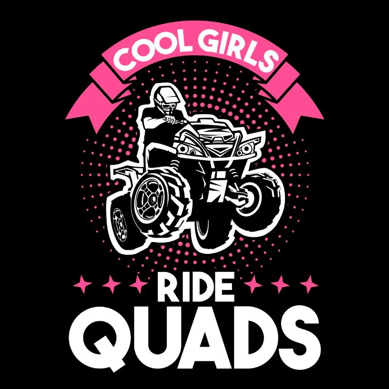 Quad Mädchen Woman Geschenk