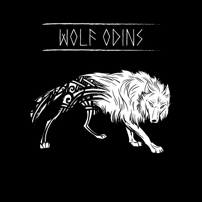 Wolf Odins Viking Walhalla Odin
