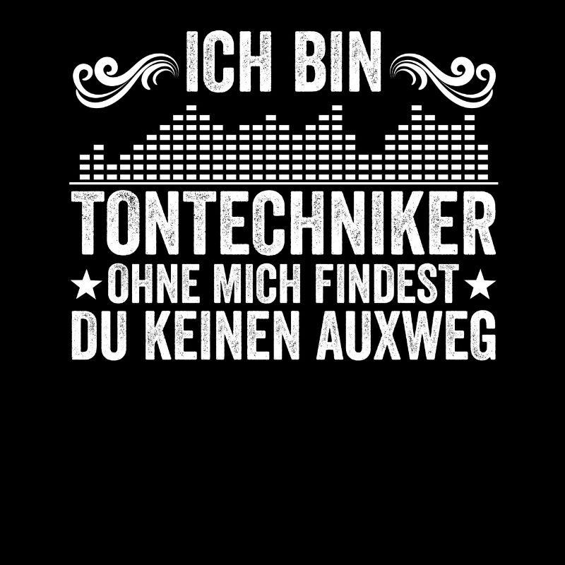 Tontechniker Tontechnik Toningenieur Geschenk