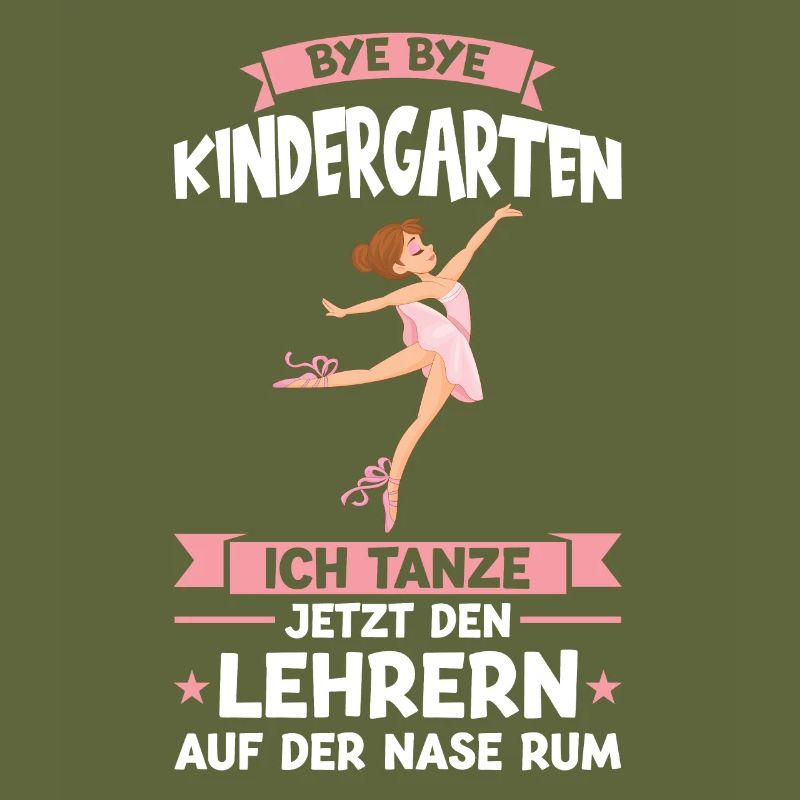 Schulkind Ballerina Schulanfänger Geschenk