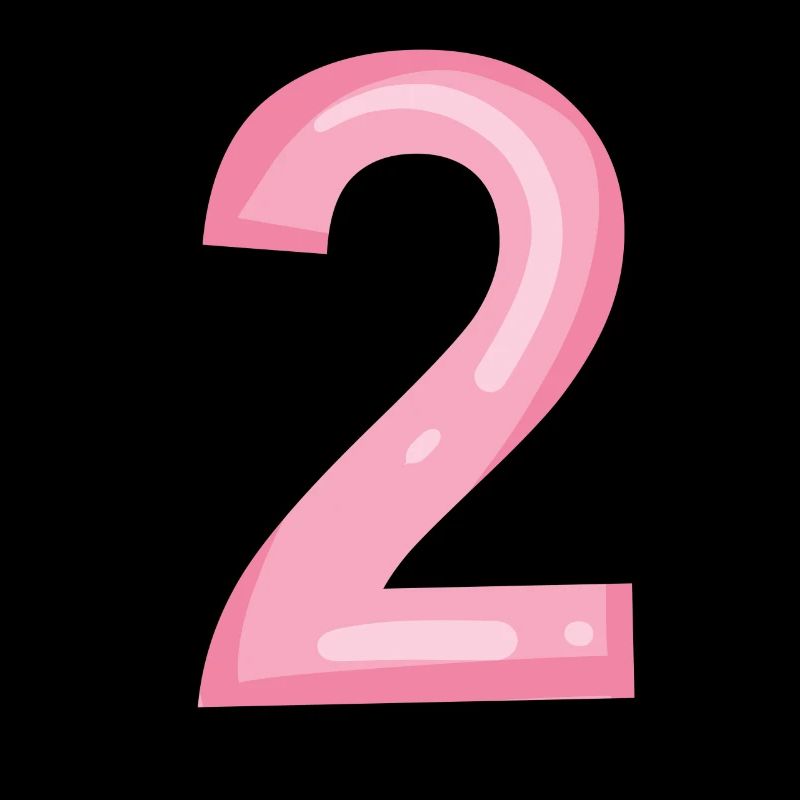 2 pink