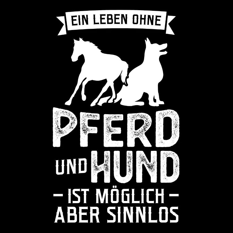 Pferd Hunde Pferdeliebhaber Geschenk