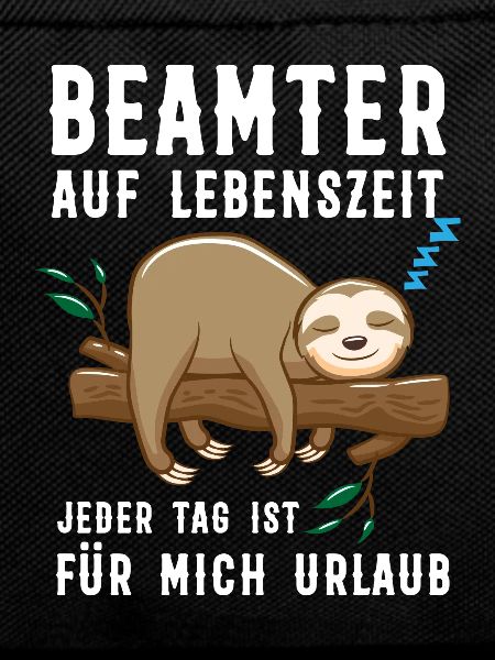 Beamter Beamte Faultier Geschenk