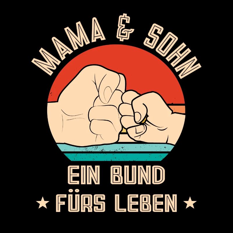 Mama Mutter Sohn Geschenk