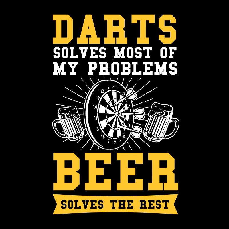 Dart Dartspieler Dartboard Geschenk