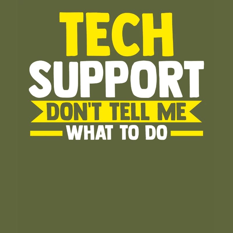 Technischer Support Geek IT Geschenk