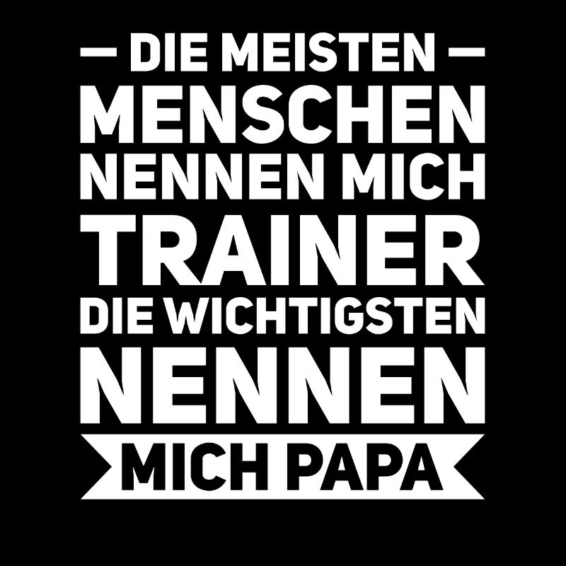 Trainer Papa Co-Trainer Geschenk