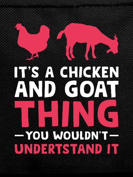 Chicken & Goats Chickens Goats Gift