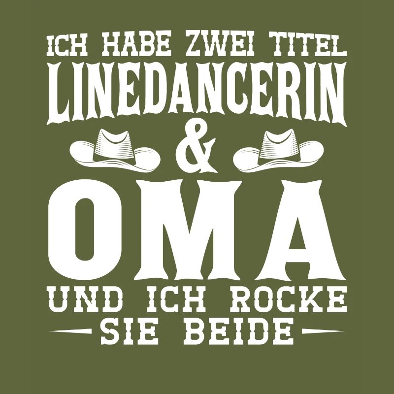 Linedance Oma Line Dance Linedancerin Geschenk