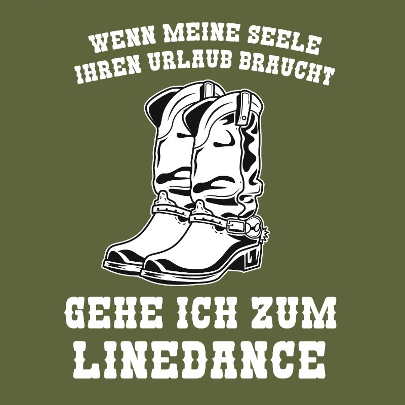 Linedance Tänzer Line Dance Geschenk