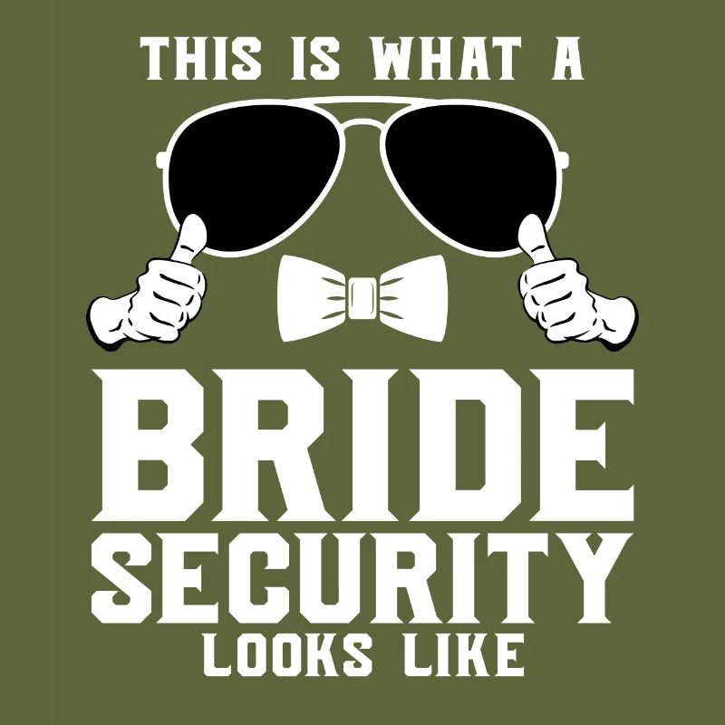 Sécurité du cadeau de mariage de mariée