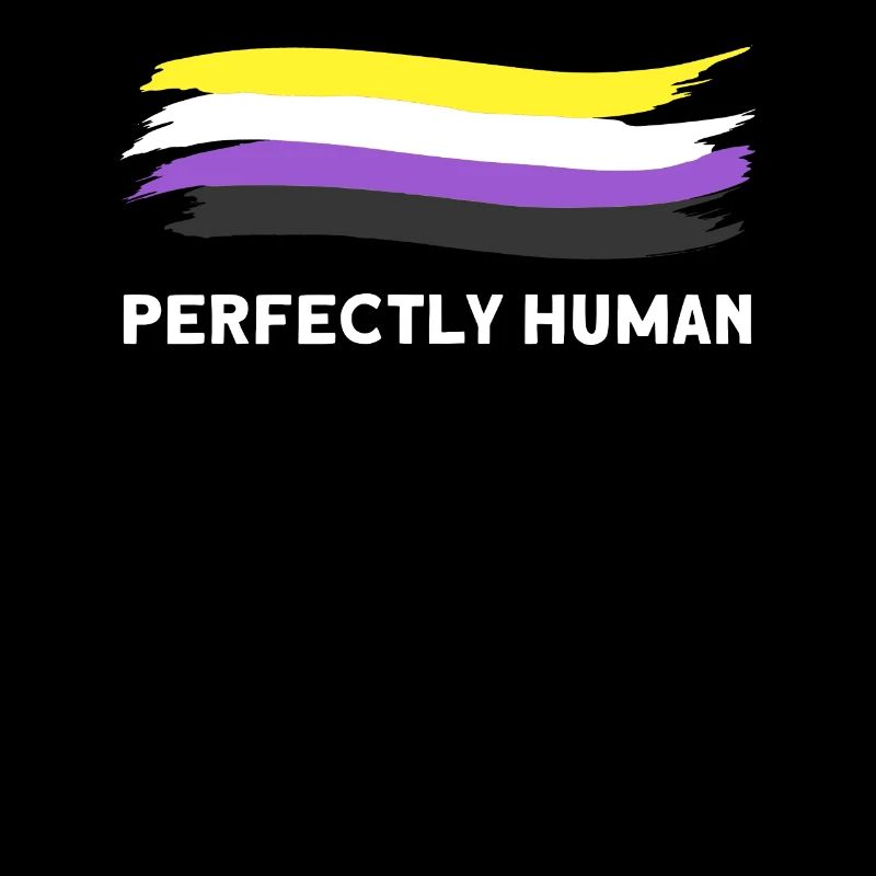 Non-binary Csd non-binary flag gift