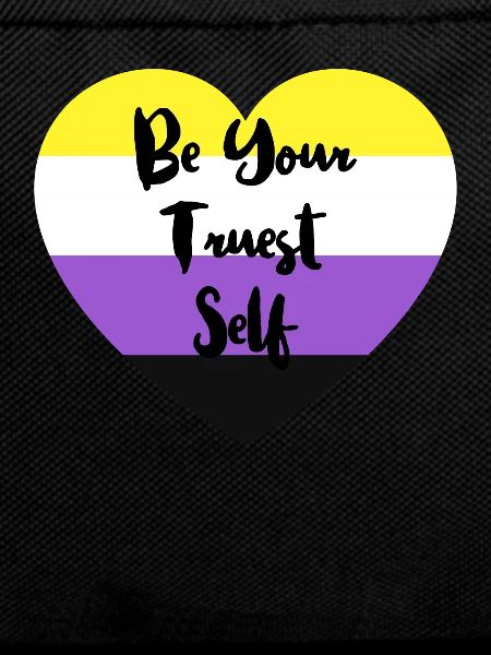 Non-binary non-binary flag LGBTQ gift