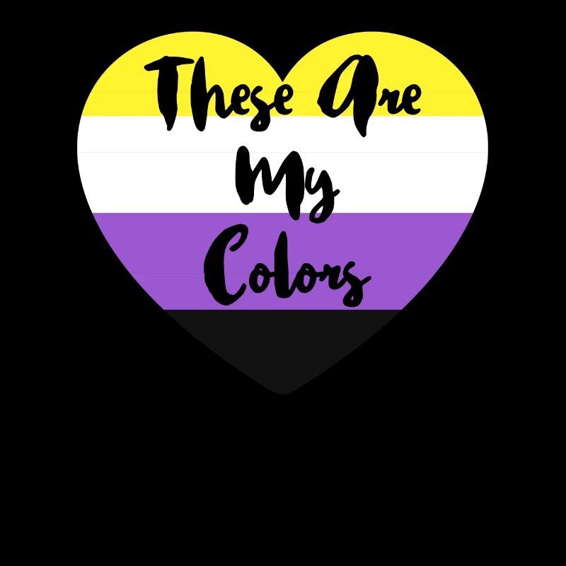 Non-binary non-binary flag LGBTQ gift