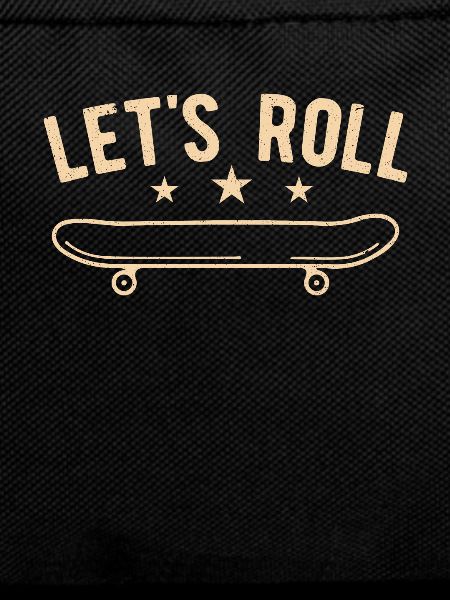Skateboarder Let's Roll Skateboard