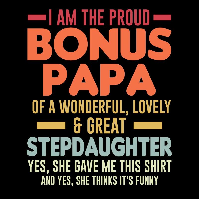 Father Bonus Papa Stepfather Gift