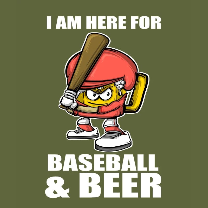 BaseballPlayer Beer Mug Pitcher Baseball & Beer