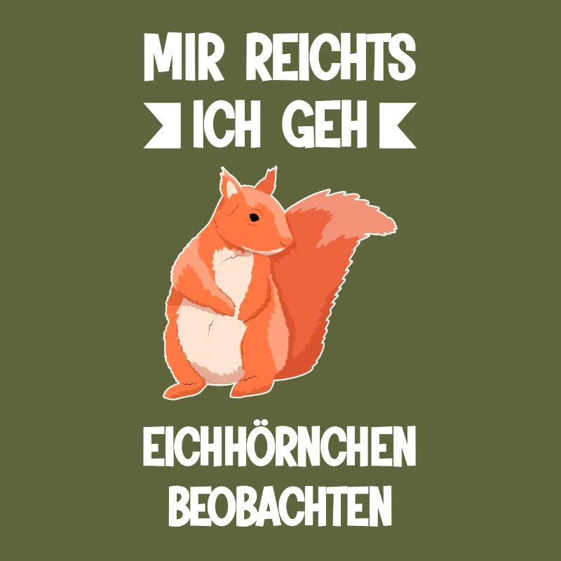 Eichhörnchen Tier Eichhörnchenliebhaber Geschenk