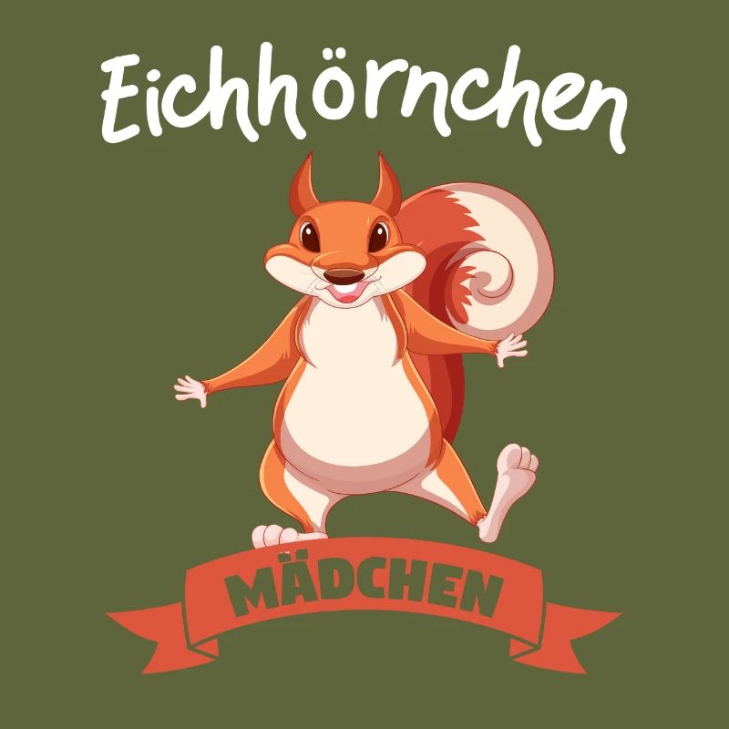 Eichhörnchen Mädchen Eichhörnchen Liebhaberin