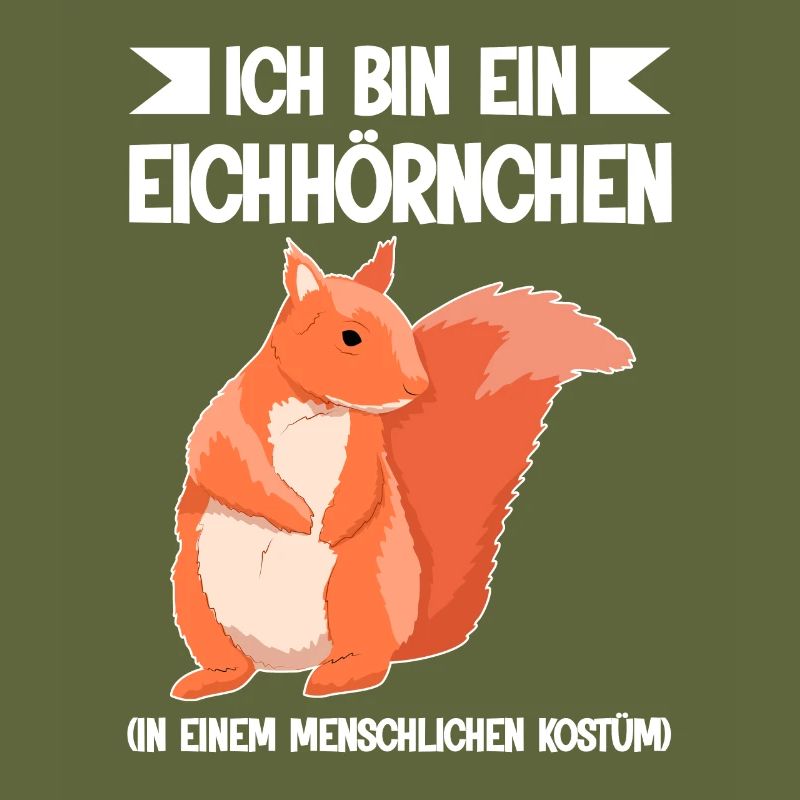 Eichhörnchen Tier Eichhörnchenliebhaber Geschenk