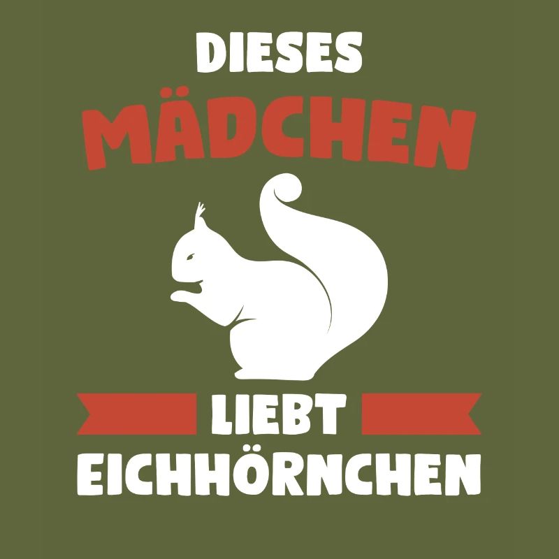 Eichhörnchen Mädchen Nagetier Geschenk