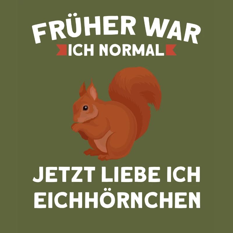 Eichhörnchen Tier Eichhörnchenliebhaber Geschenk