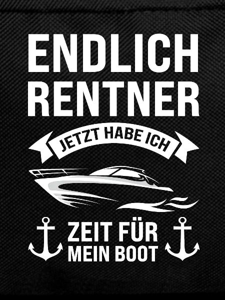 Boot Rentner Bootfahrer Geschenk