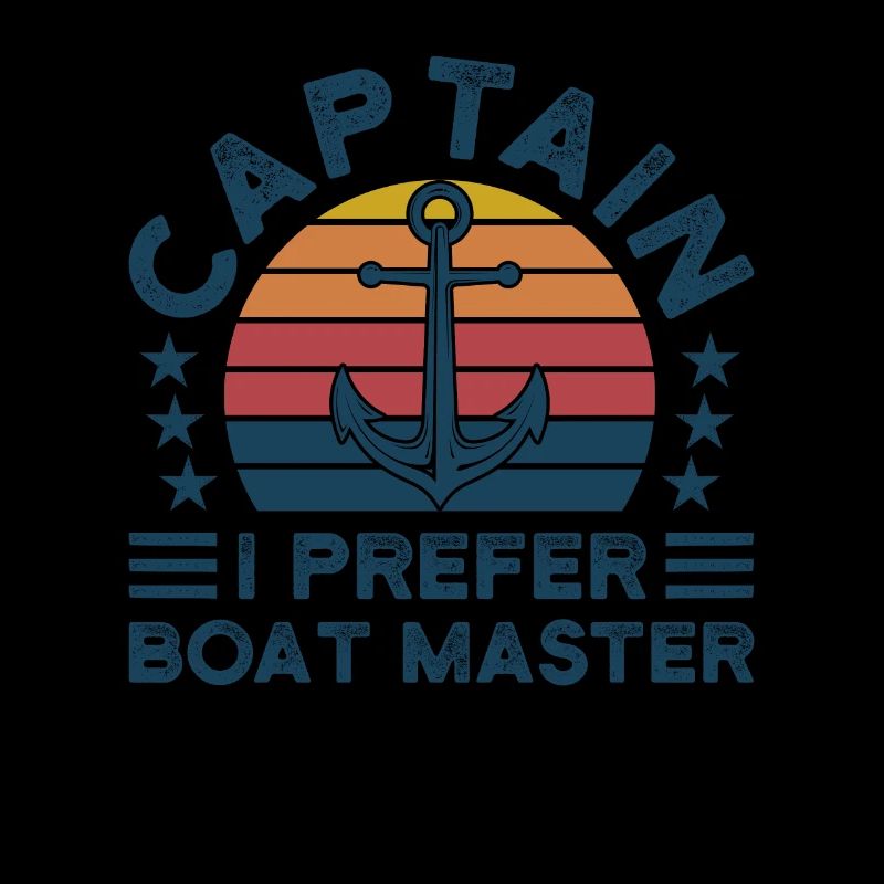 Captain Captains Boating Gift