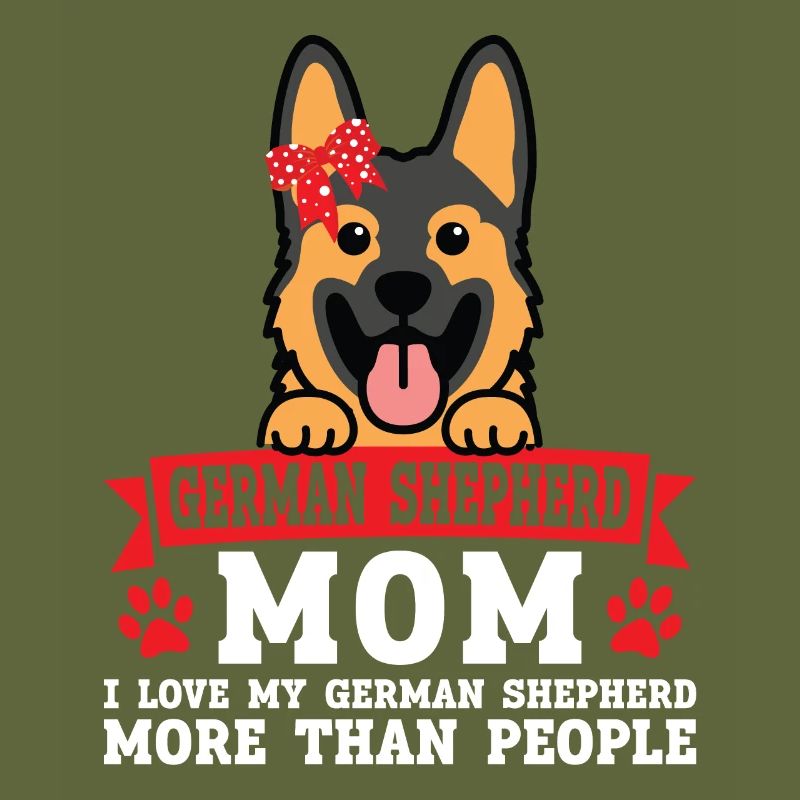 Schäferhund Mama Deutscher Schäferhund Geschenk