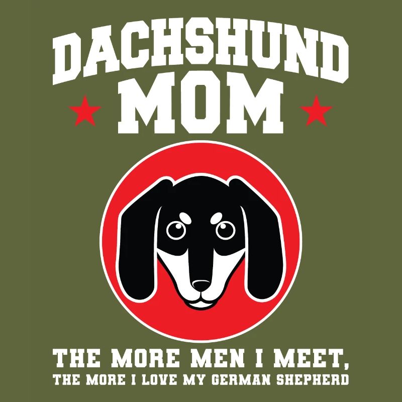 dackel Mama Dackel Haustiere Mutter Geschenk