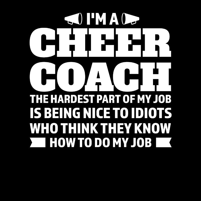 coach cheer sport cheer coach gift