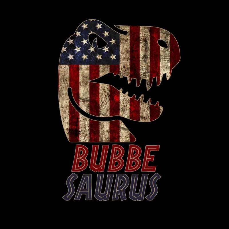 Patriotic Bubbe Dinosaur