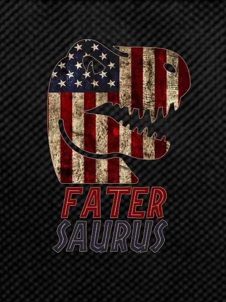 Patriotic Fater Dinosaur