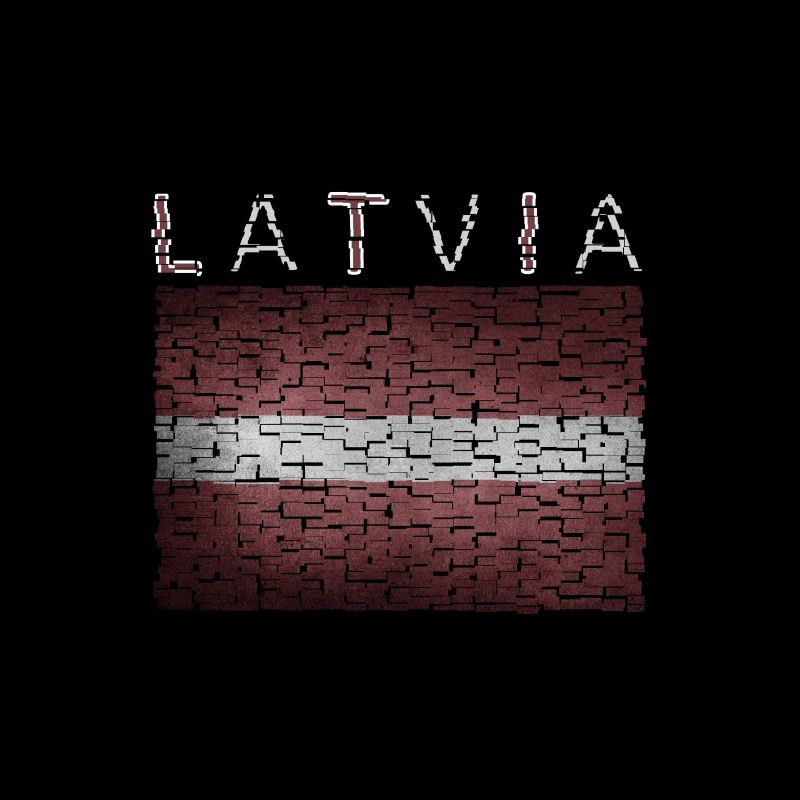 Lettonie Lettonie Riga Drapeau