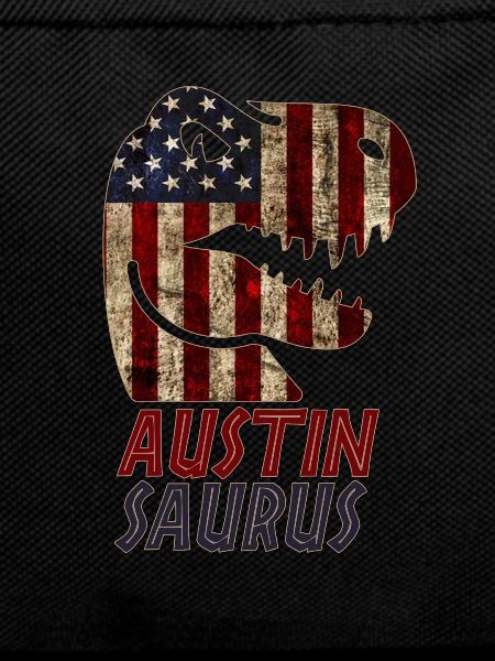 Patriotic Austin Dinosaur Austinsaurus