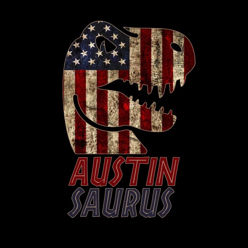 Patriotic Austin Dinosaur Austinsaurus