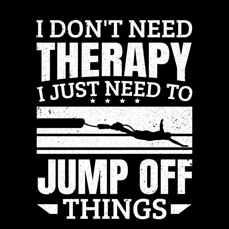 Ich muss nur von den Dingen Bungee-Jumping springen