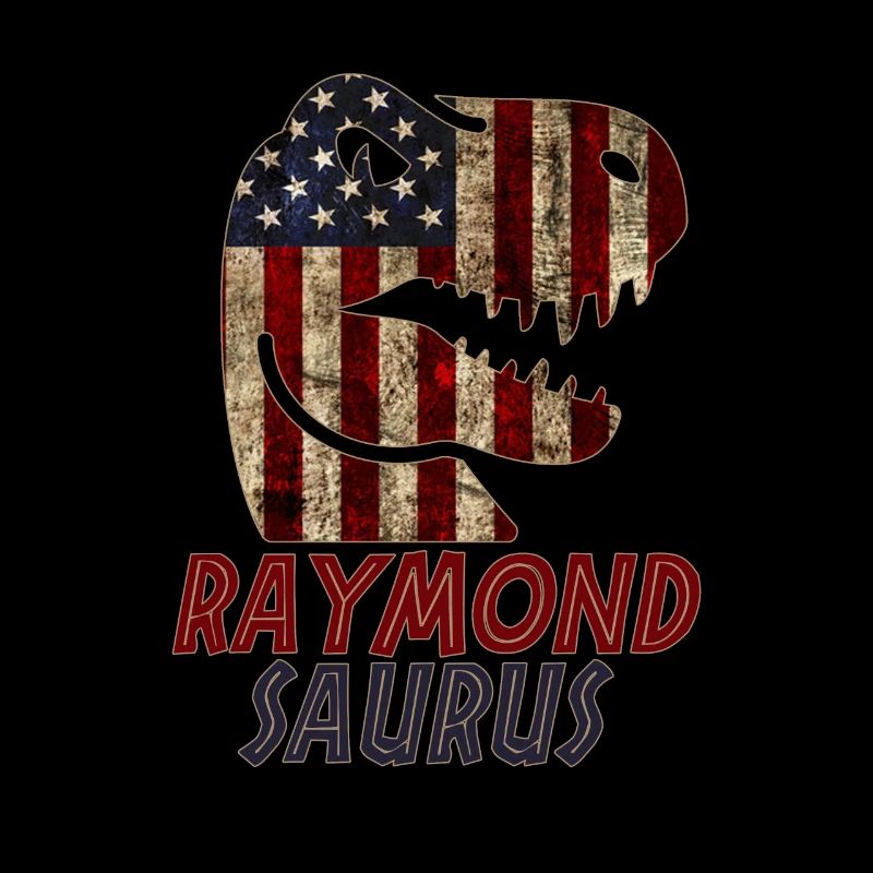 Patriotique Raymond Dinosaur Raymondsaurus