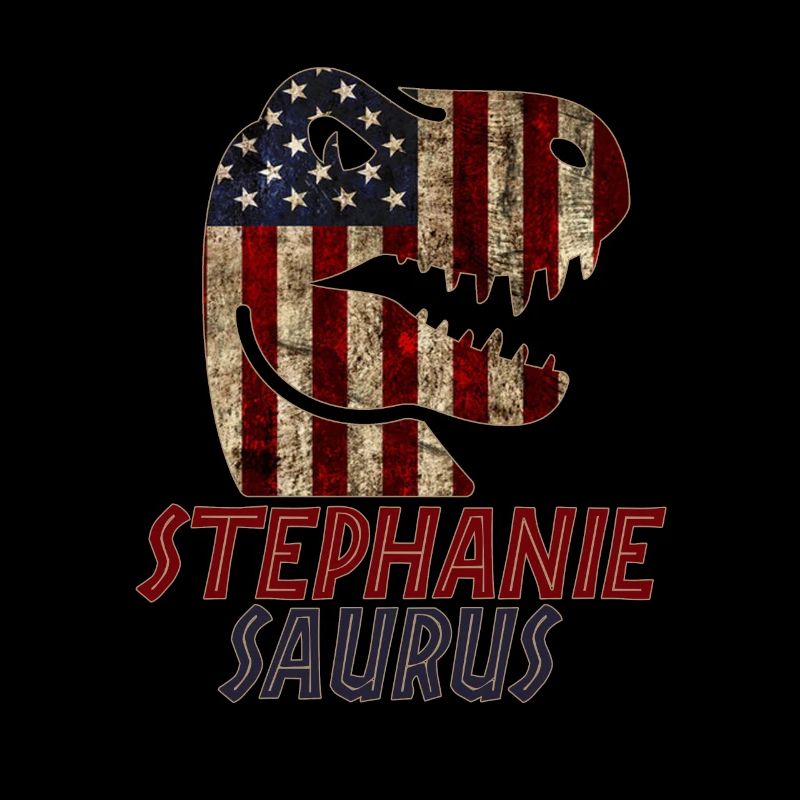 Patriotic Stephanie Dinosaur Stephaniesaurus