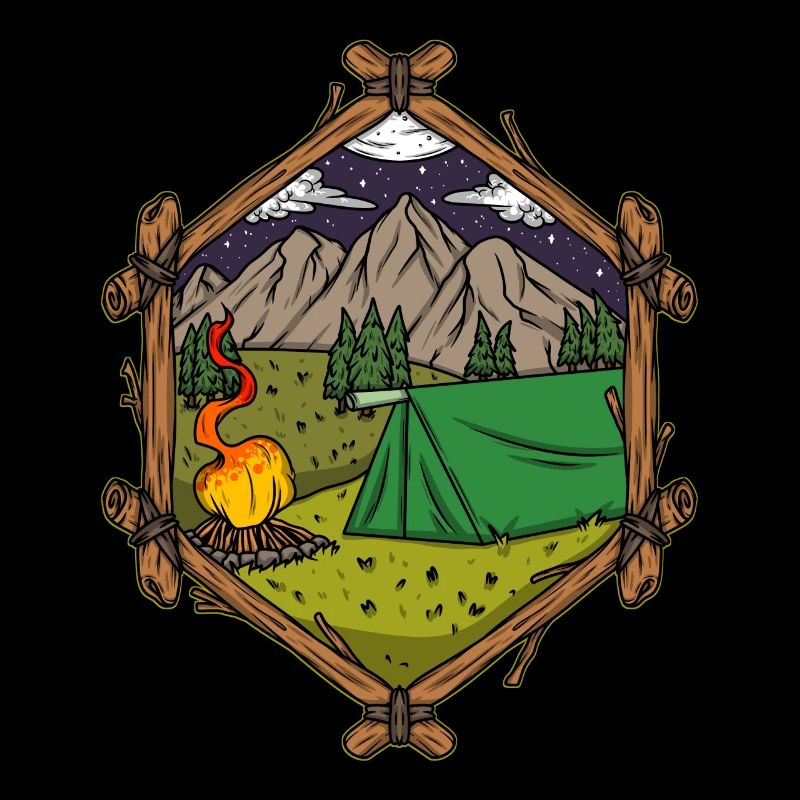 Camper Campsite Camp Camping