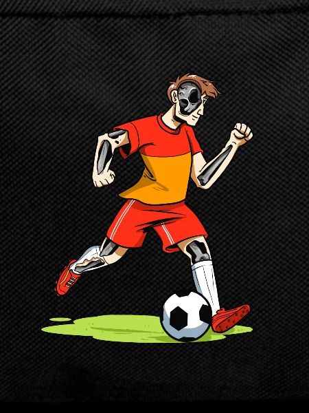 Soccer Player Skeleton Soccer