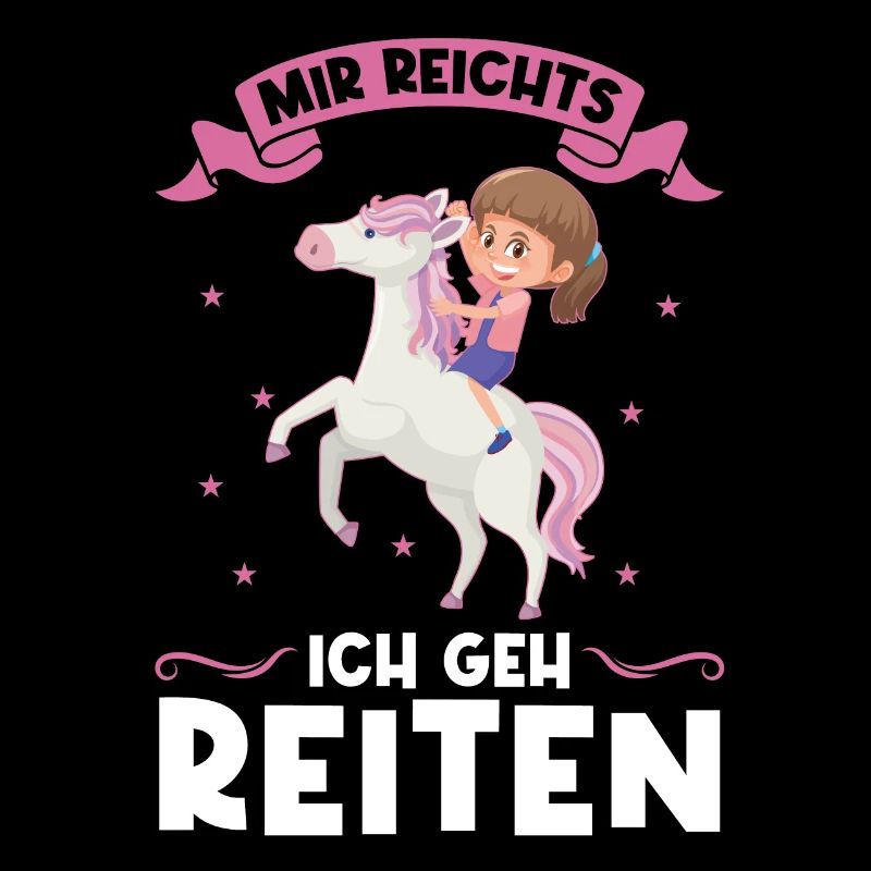 Reiten Mädchen Reiterin Geschenk