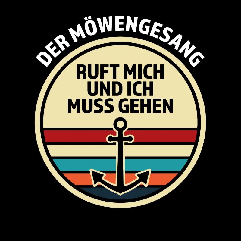Platdeutsch Norddeutschen Möwe Geschenk