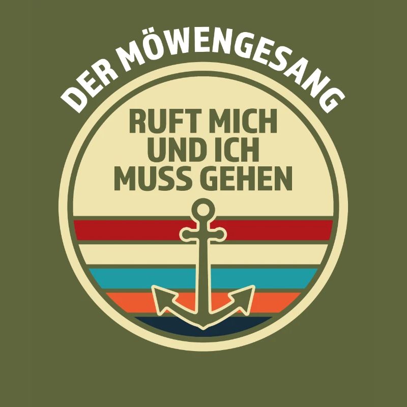 Platdeutsch Norddeutschen Möwe Geschenk