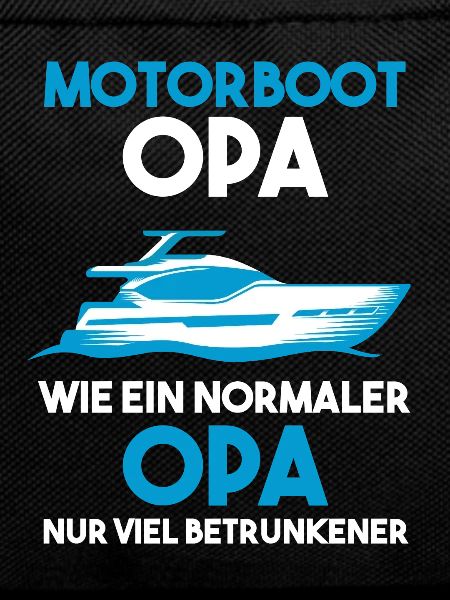 Motorboot Opa Großvater Geschenk