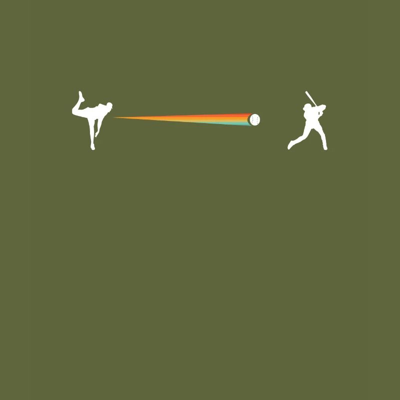 Skeleton Baseball Spieler Hitter Sunset Baseball