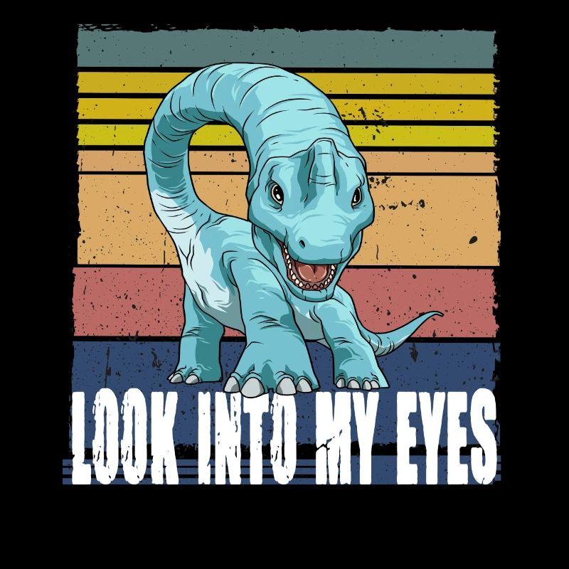 Look Into My Eyes Brachiosaurus Dinosaurier